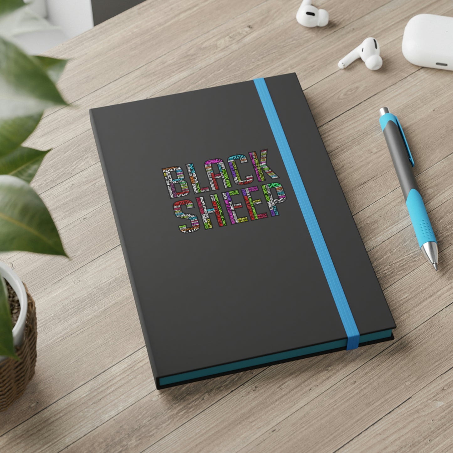 Black Sheep - Color Contrast Notebook - Ruled