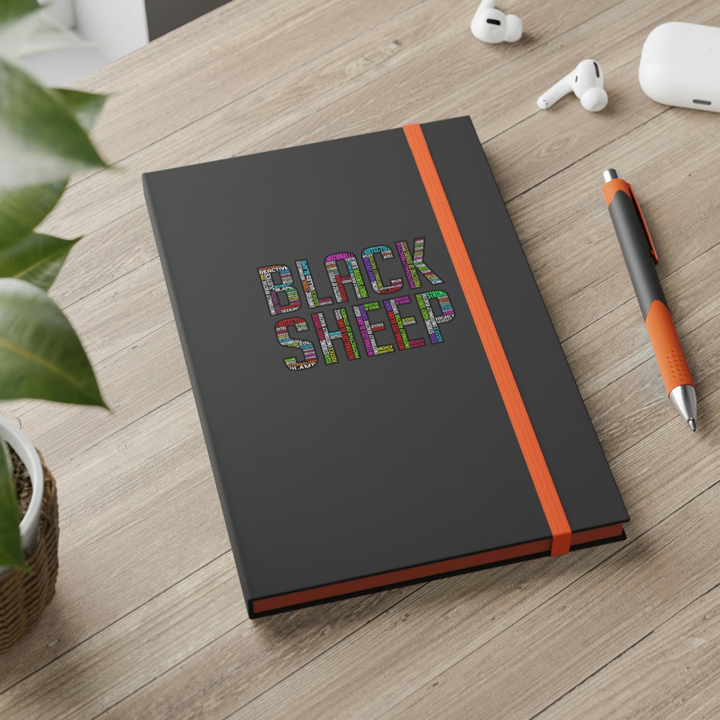 Black Sheep - Color Contrast Notebook - Ruled