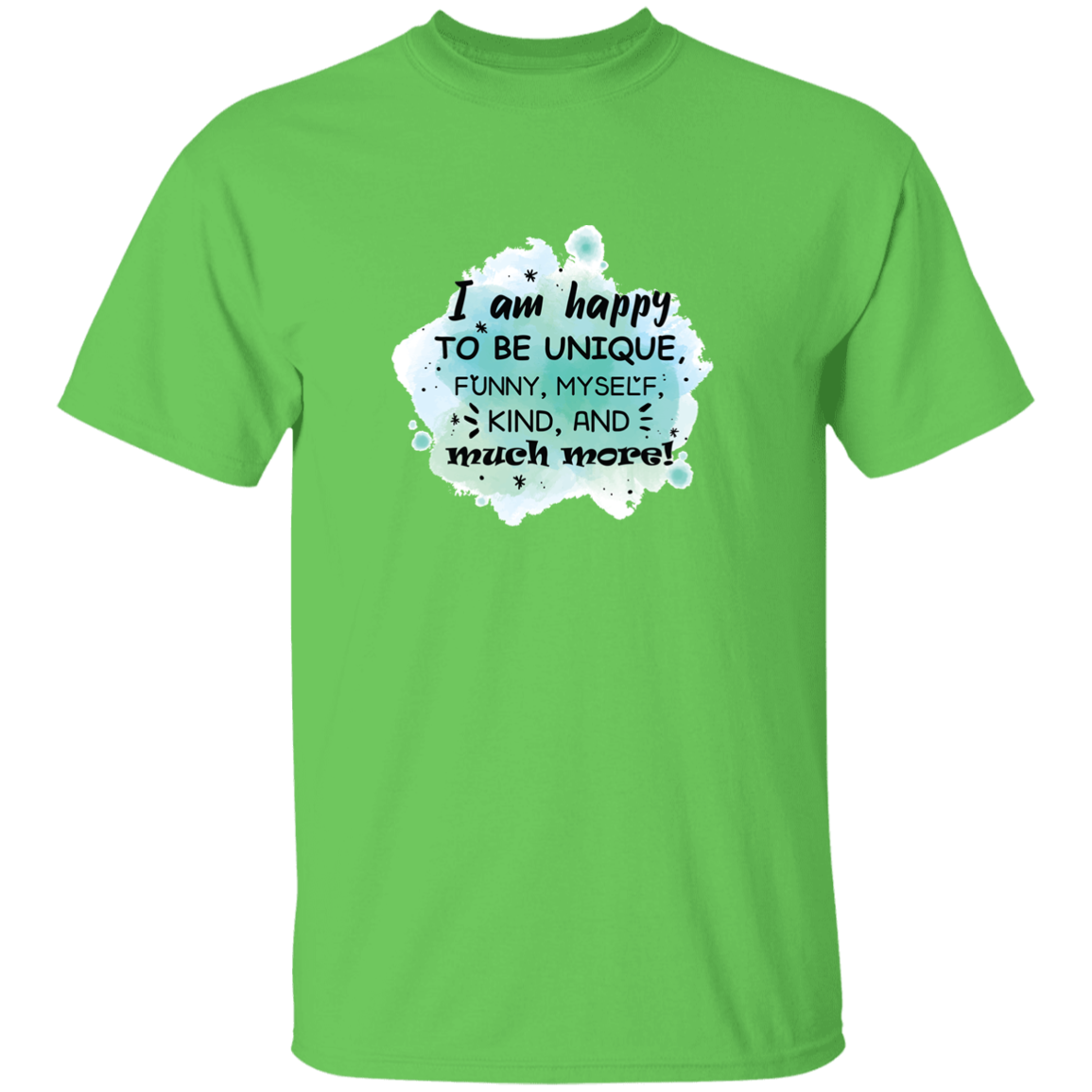 Happy To Be Unique - G500B Youth 5.3 oz 100% Cotton T-Shirt