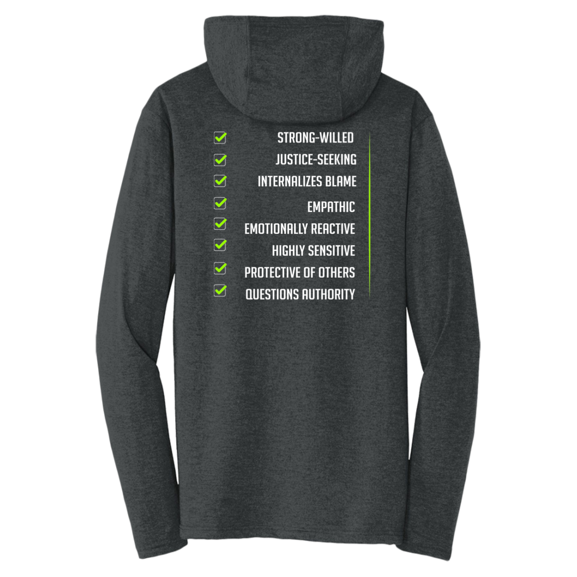 Black Sheep - DM139 Triblend T-Shirt Hoodie