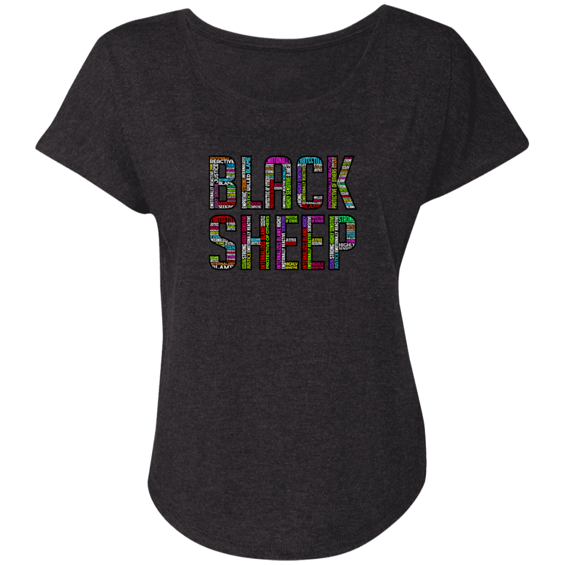 Black Sheep - NL6760 Ladies' Triblend Dolman Sleeve