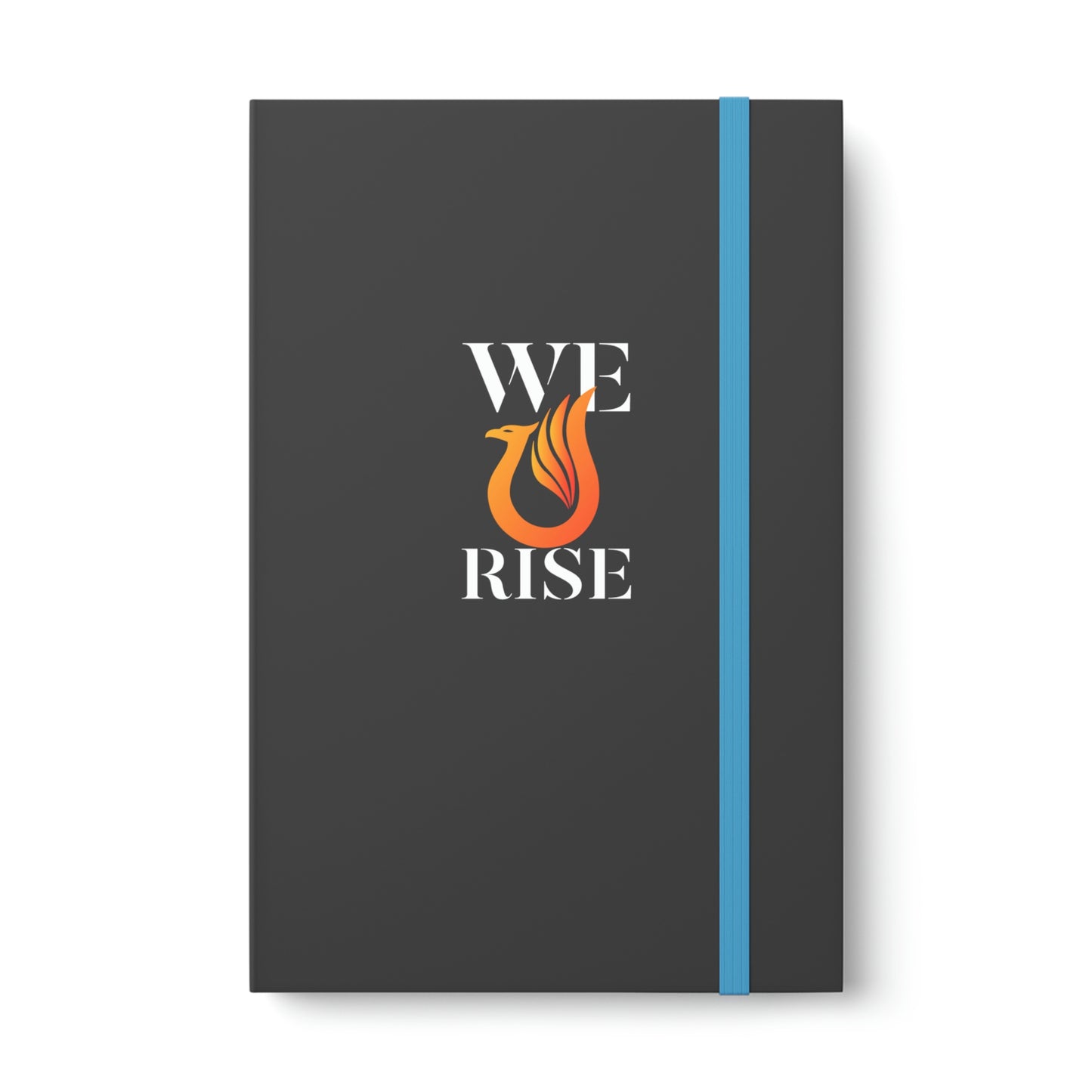 We Rise (Orange) - Color Contrast Notebook - Ruled