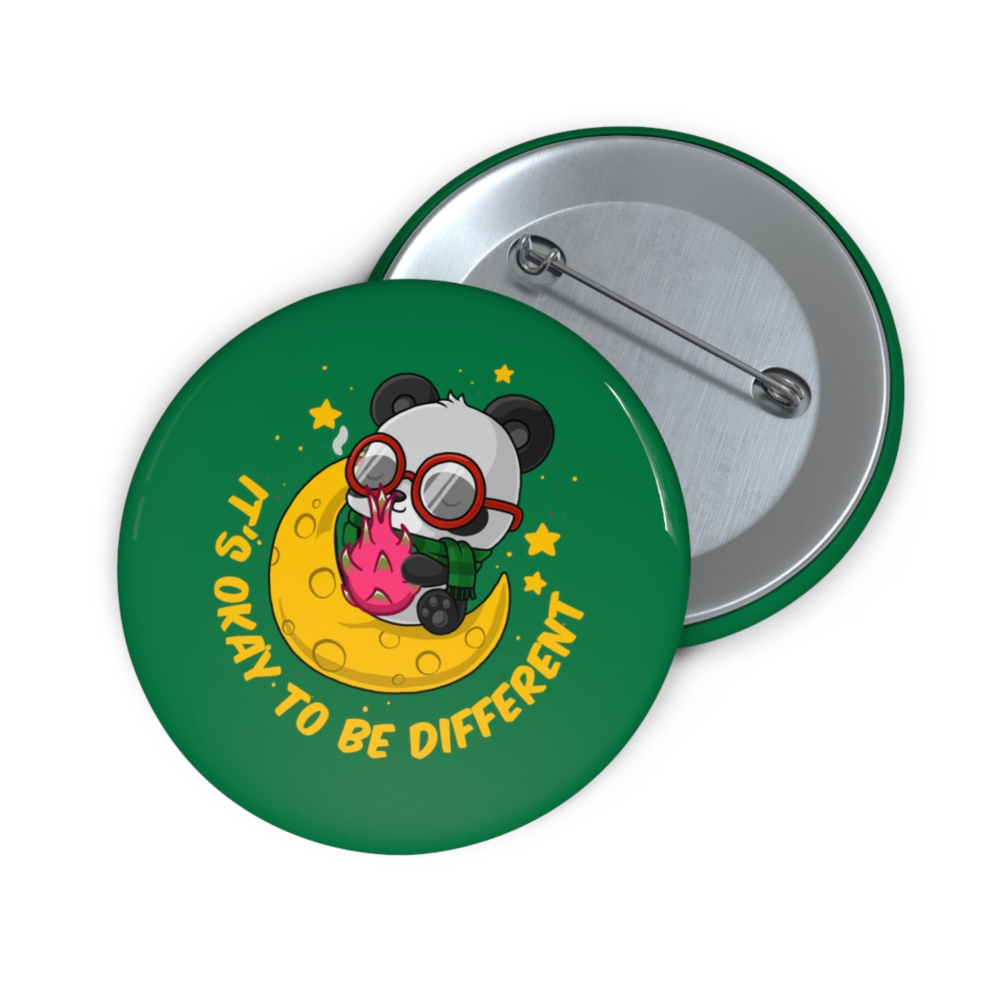 It's Okay To Be Different - Custom Pin Buttons