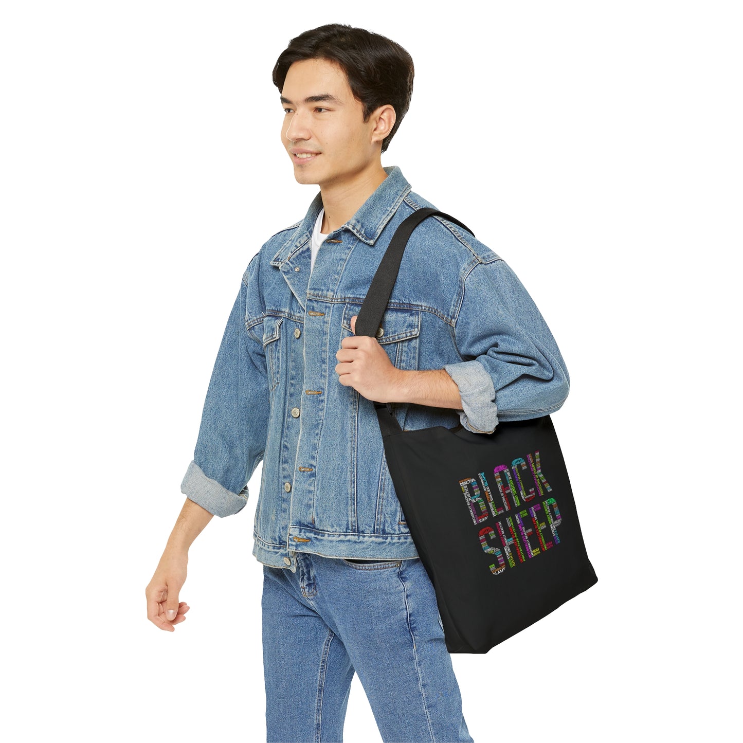 Black Sheep Attributes - Adjustable Tote Bag (AOP)