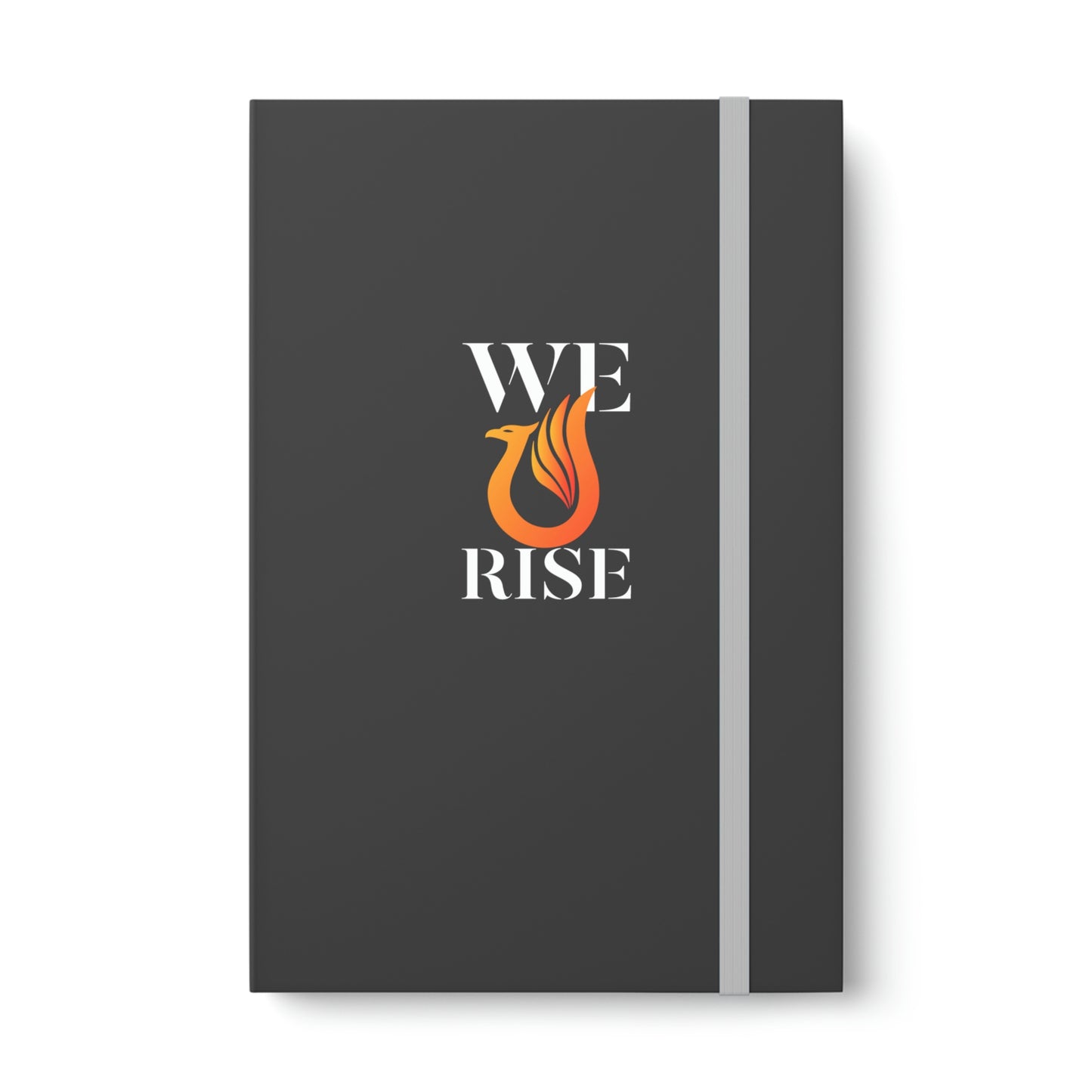 We Rise (Orange) - Color Contrast Notebook - Ruled