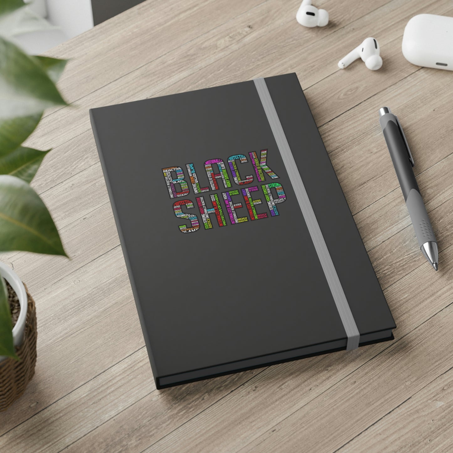 Black Sheep - Color Contrast Notebook - Ruled
