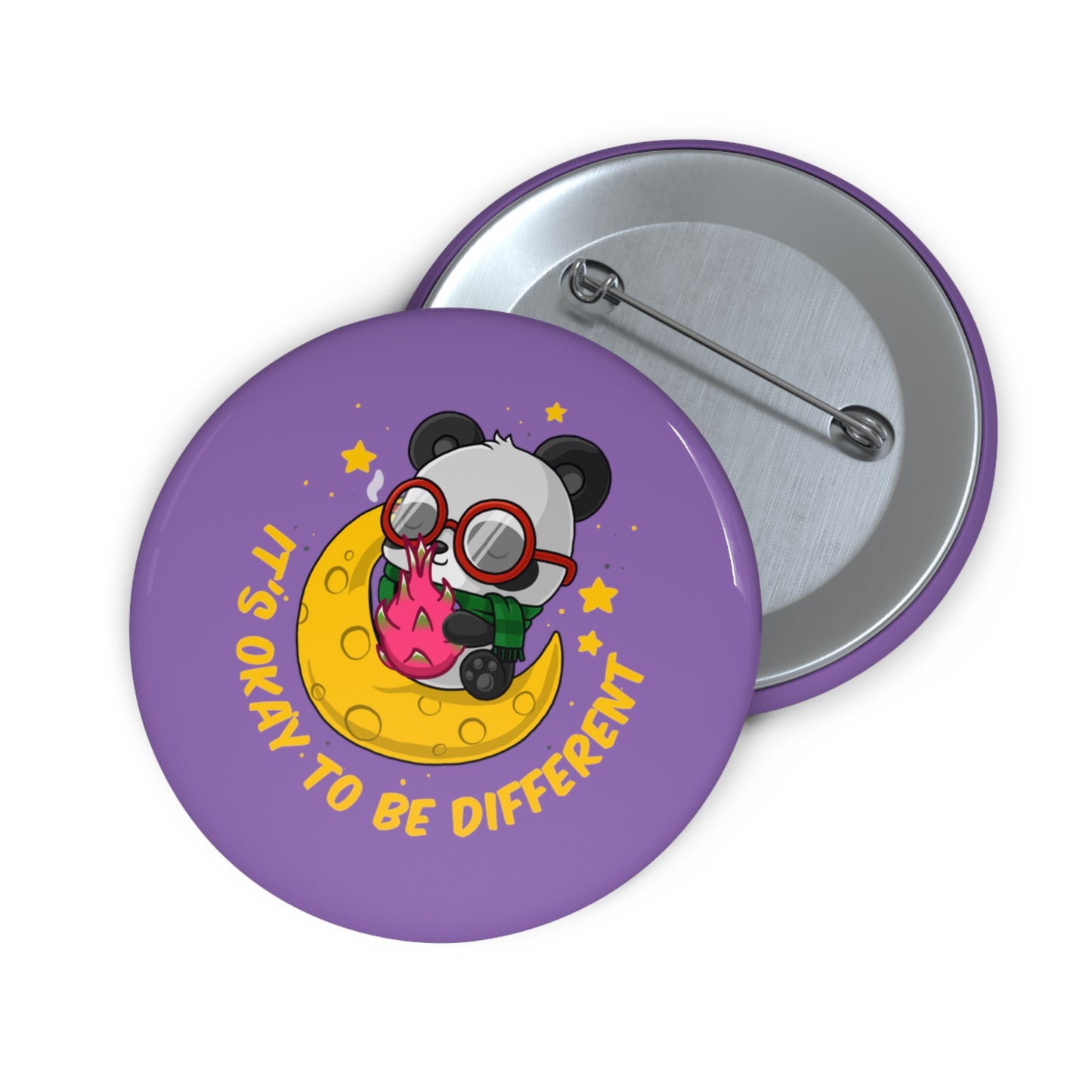 It's Okay To Be Different - Custom Pin Buttons