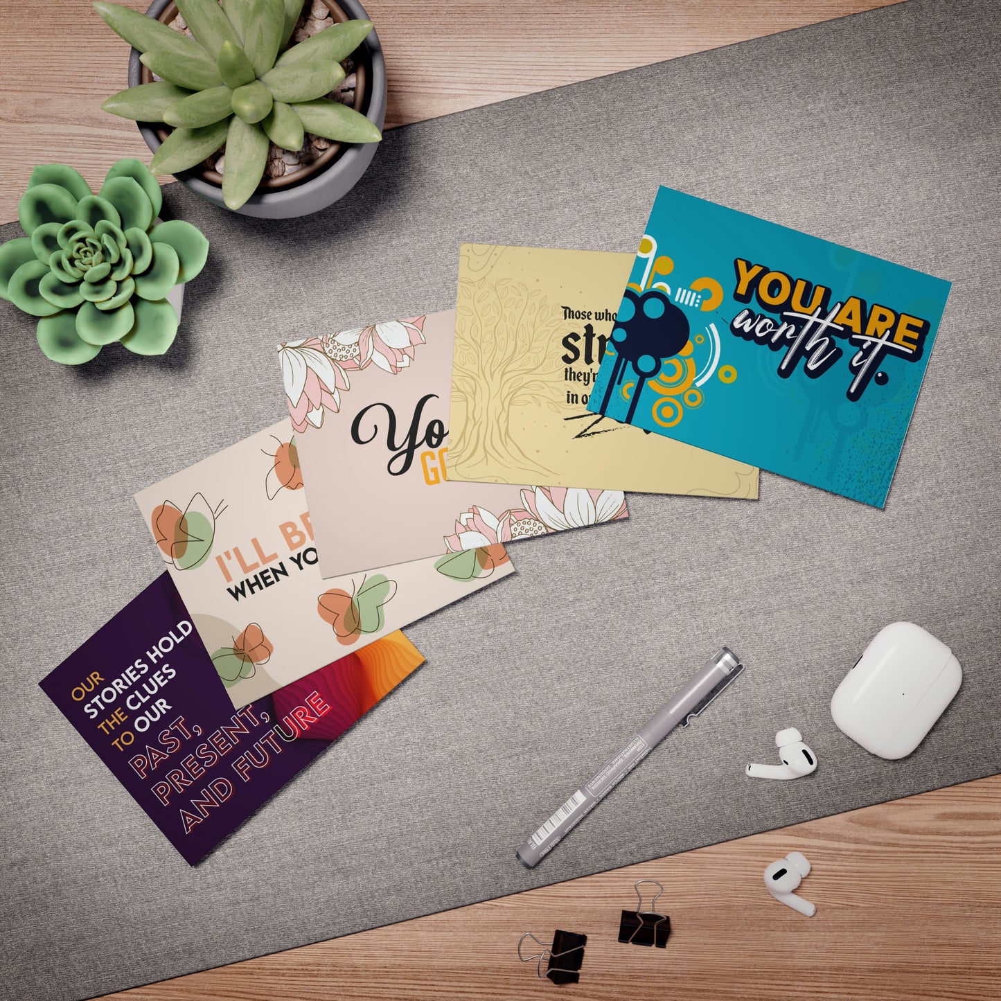 Healing Pack - Multi-Design Greeting Cards (5-Pack)