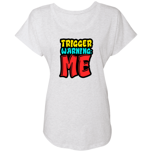 Trigger Warning - NL6760 Ladies' Triblend Dolman Sleeve