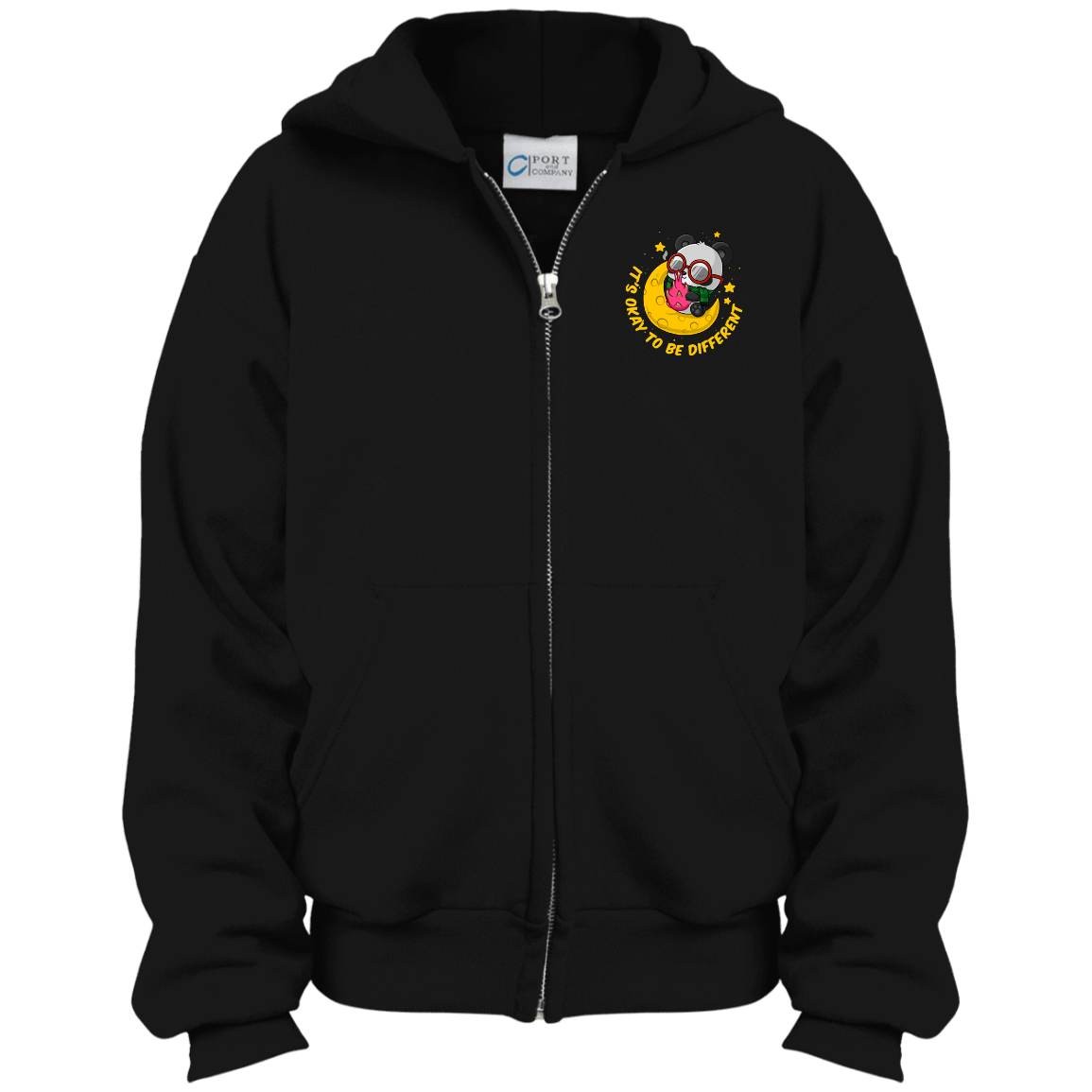 It's Okay To Be Different - PC90YZH Youth Full Zip Hoodie