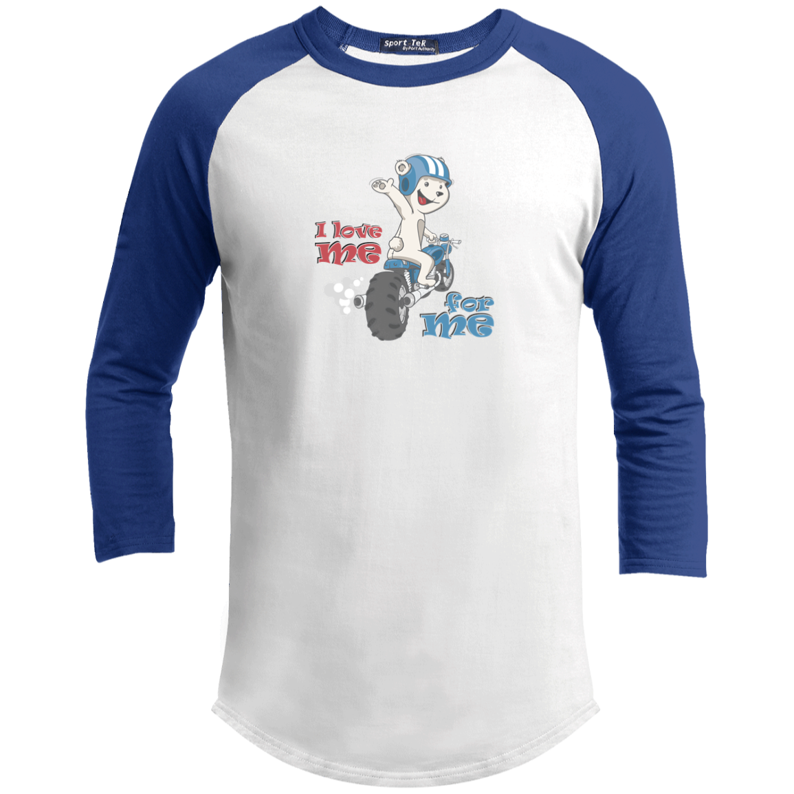 I Love Me For Me - YT200 Youth 3/4 Raglan Sleeve Shirt