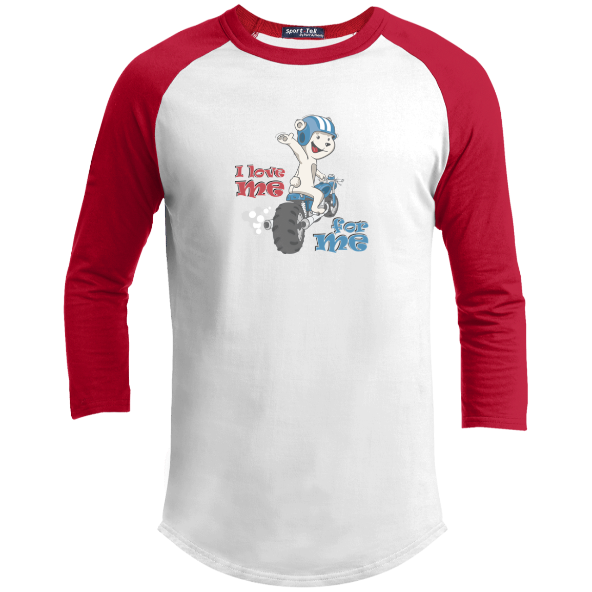 I Love Me For Me - YT200 Youth 3/4 Raglan Sleeve Shirt