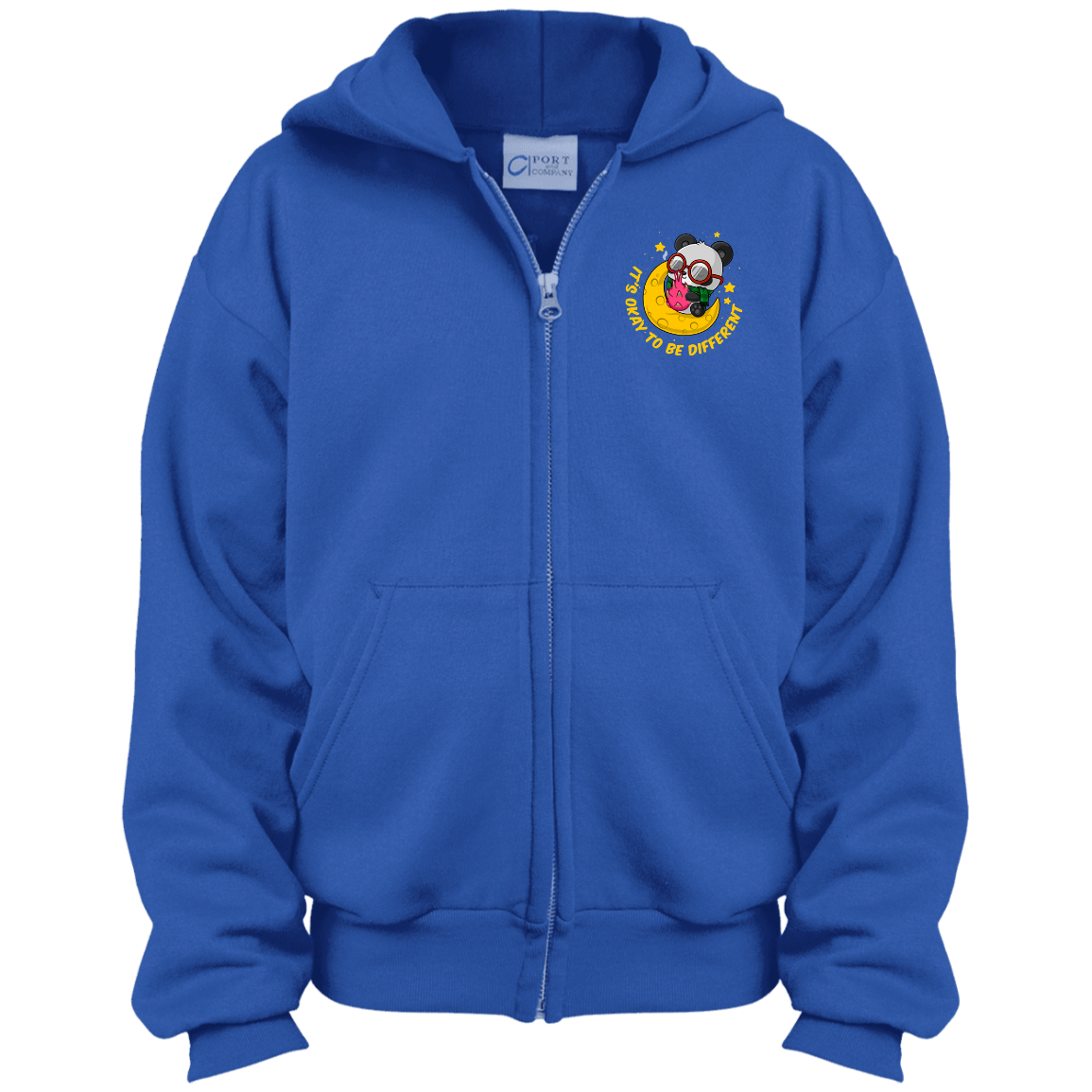 It's Okay To Be Different - PC90YZH Youth Full Zip Hoodie