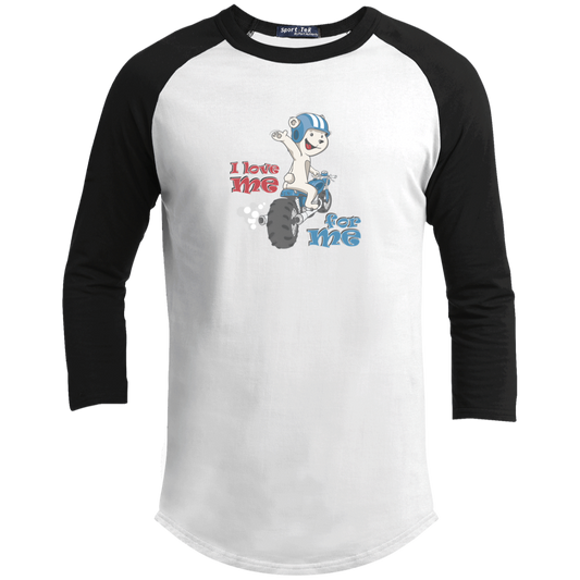 I Love Me For Me - YT200 Youth 3/4 Raglan Sleeve Shirt