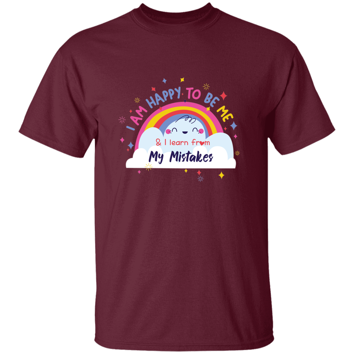 Happy To Be Me - G500B Youth 5.3 oz 100% Cotton T-Shirt