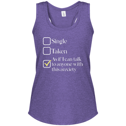 As If I Can Talk - Women's Perfect Tri Racerback Tank