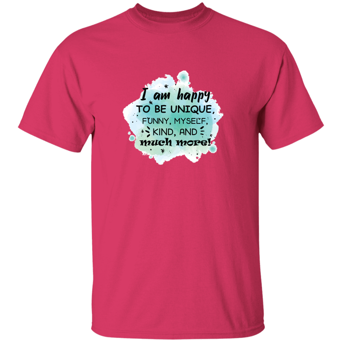 Happy To Be Unique - G500B Youth 5.3 oz 100% Cotton T-Shirt