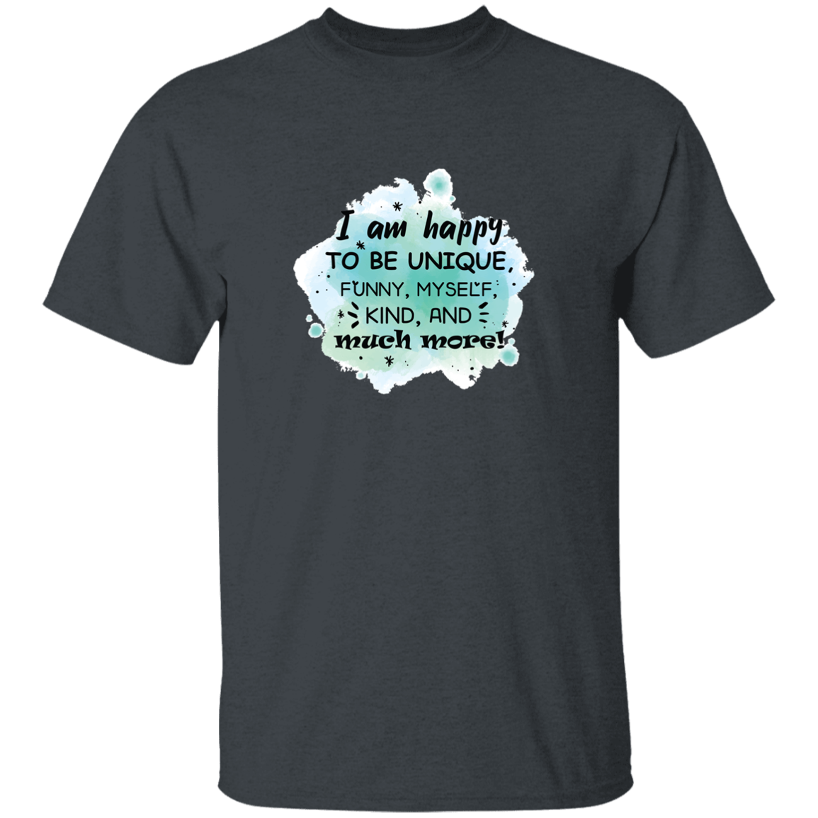 Happy To Be Unique - G500B Youth 5.3 oz 100% Cotton T-Shirt
