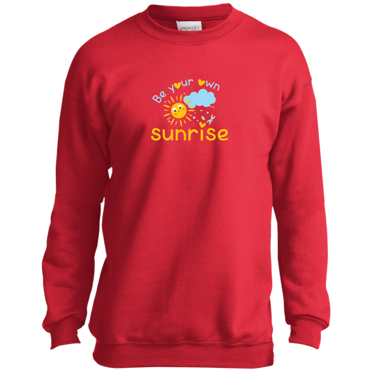 Be Your Own Sunrise - PC90Y Youth Crewneck Sweatshirt