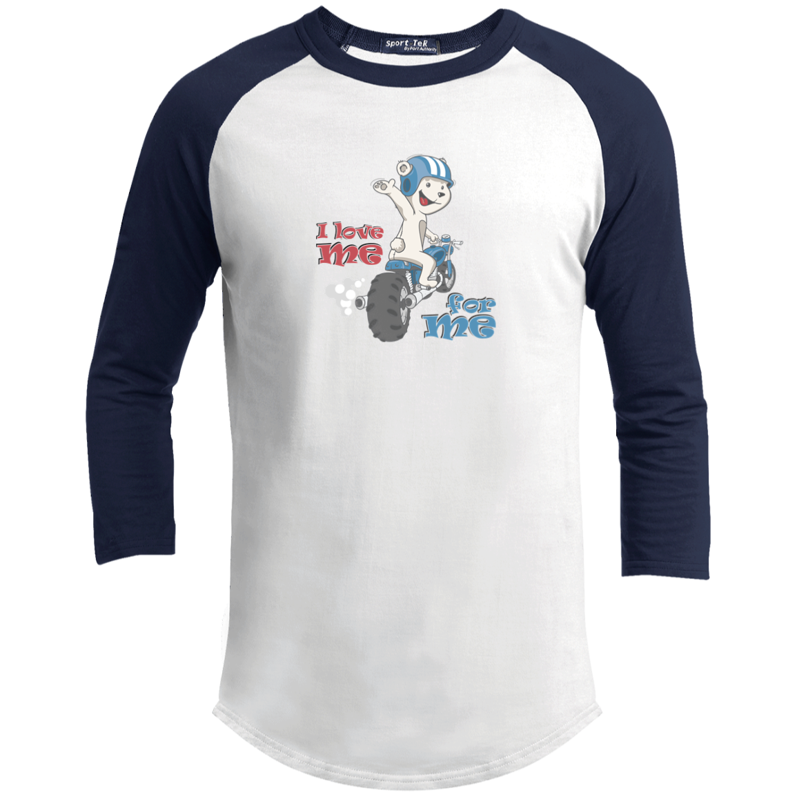 I Love Me For Me - YT200 Youth 3/4 Raglan Sleeve Shirt