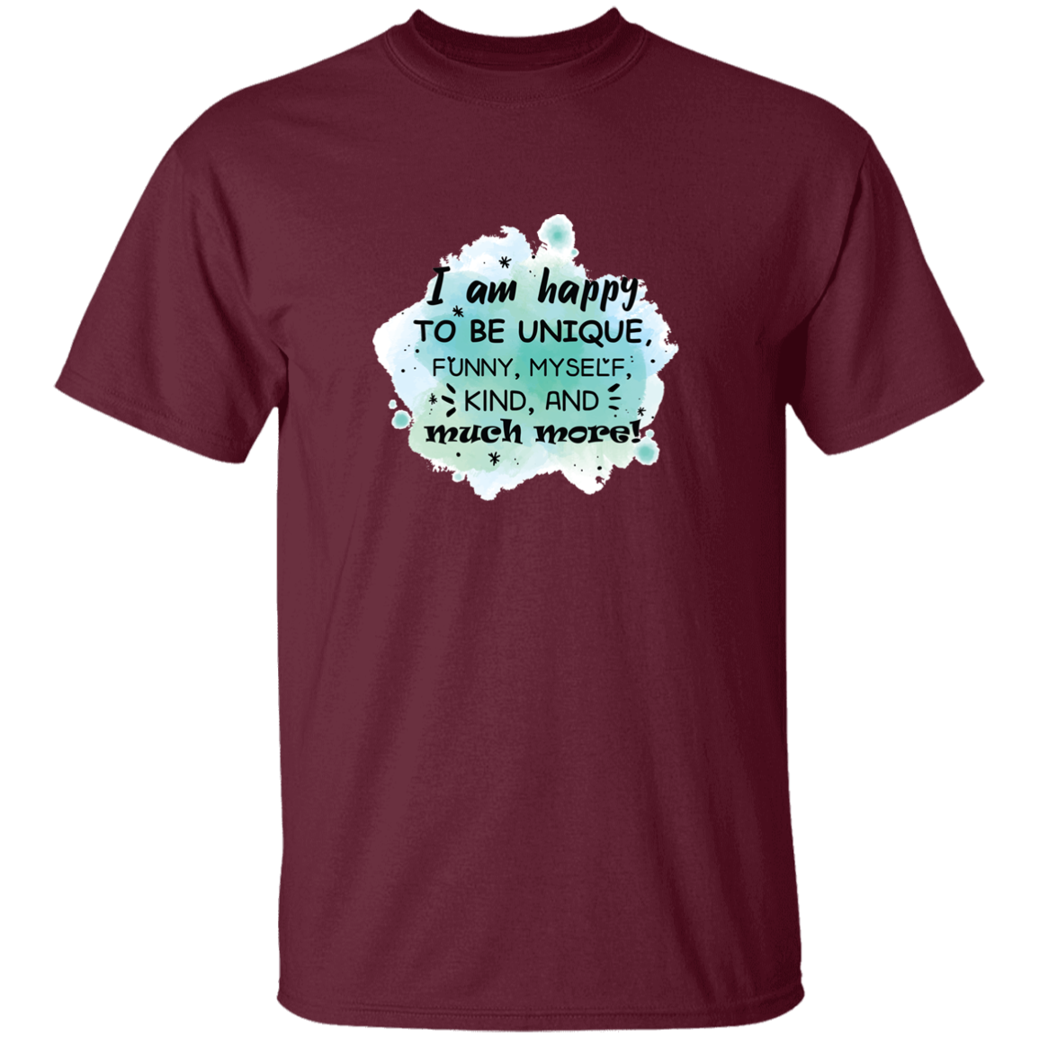 Happy To Be Unique - G500B Youth 5.3 oz 100% Cotton T-Shirt