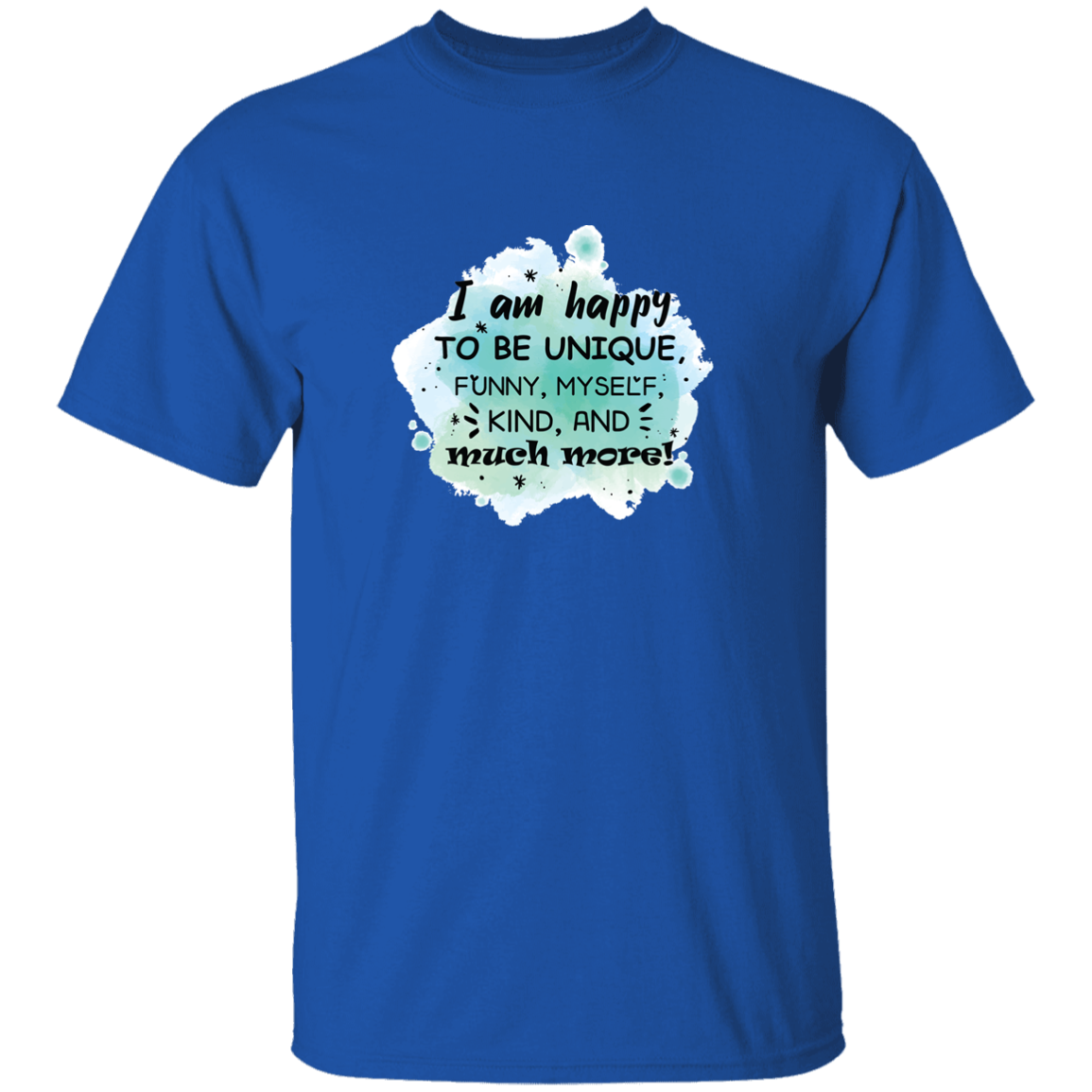 Happy To Be Unique - G500B Youth 5.3 oz 100% Cotton T-Shirt