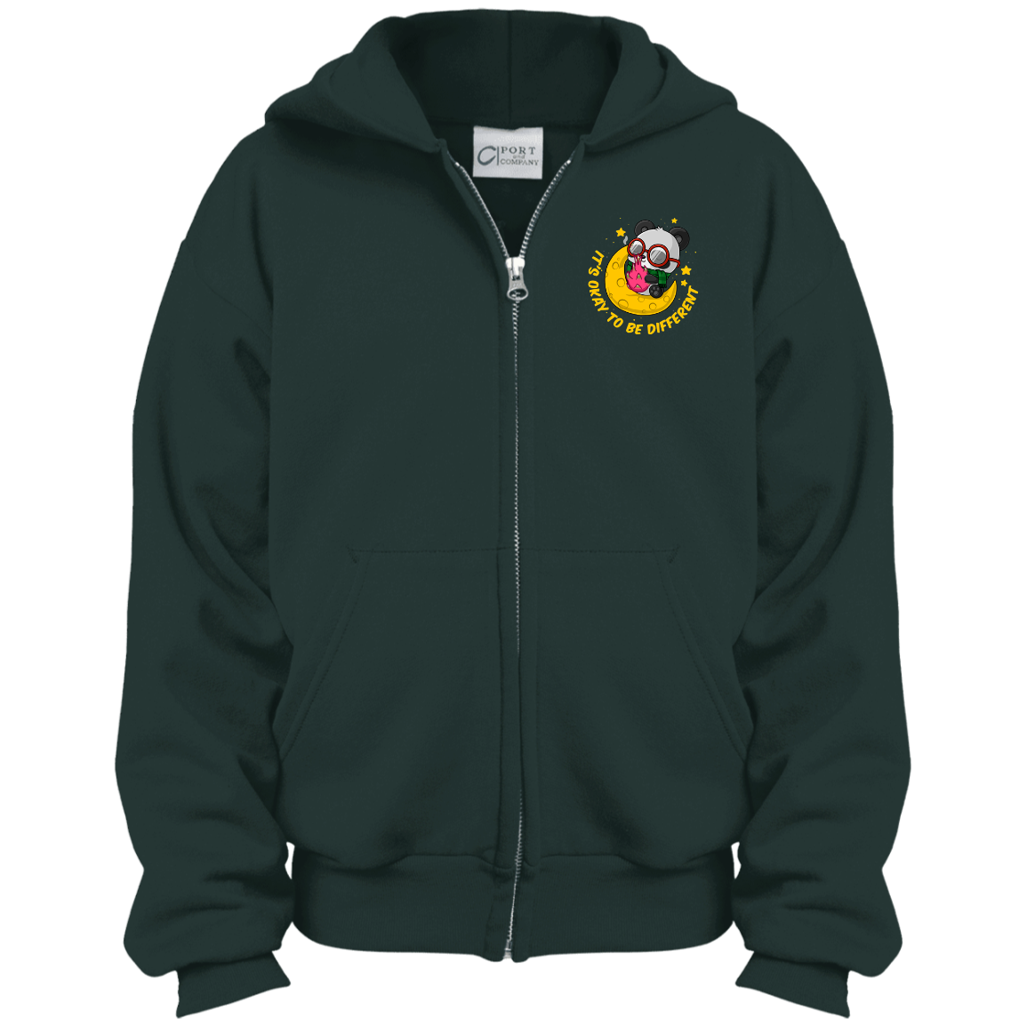 It's Okay To Be Different - PC90YZH Youth Full Zip Hoodie