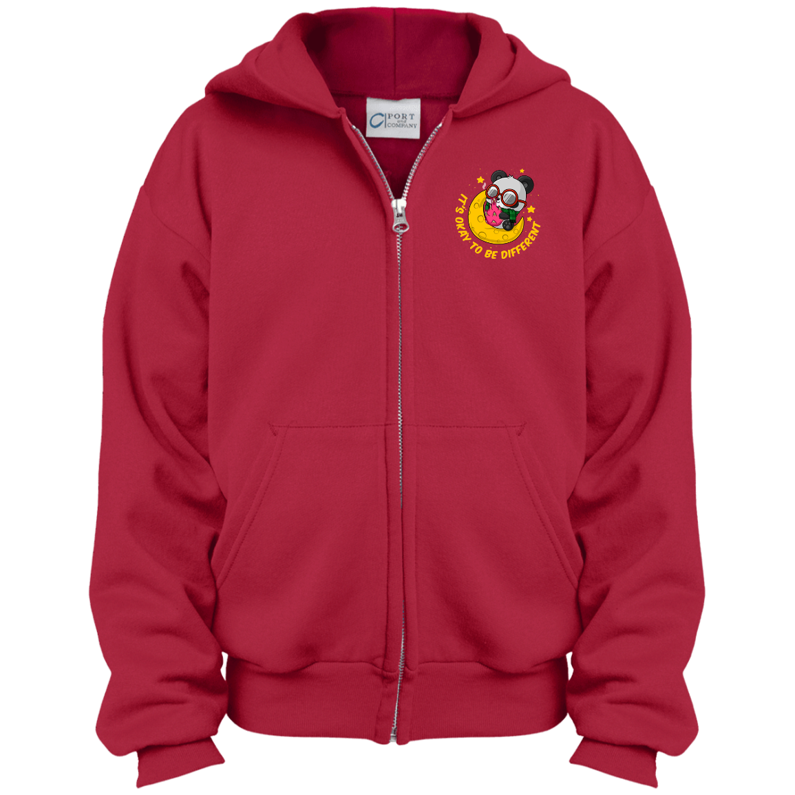 It's Okay To Be Different - PC90YZH Youth Full Zip Hoodie