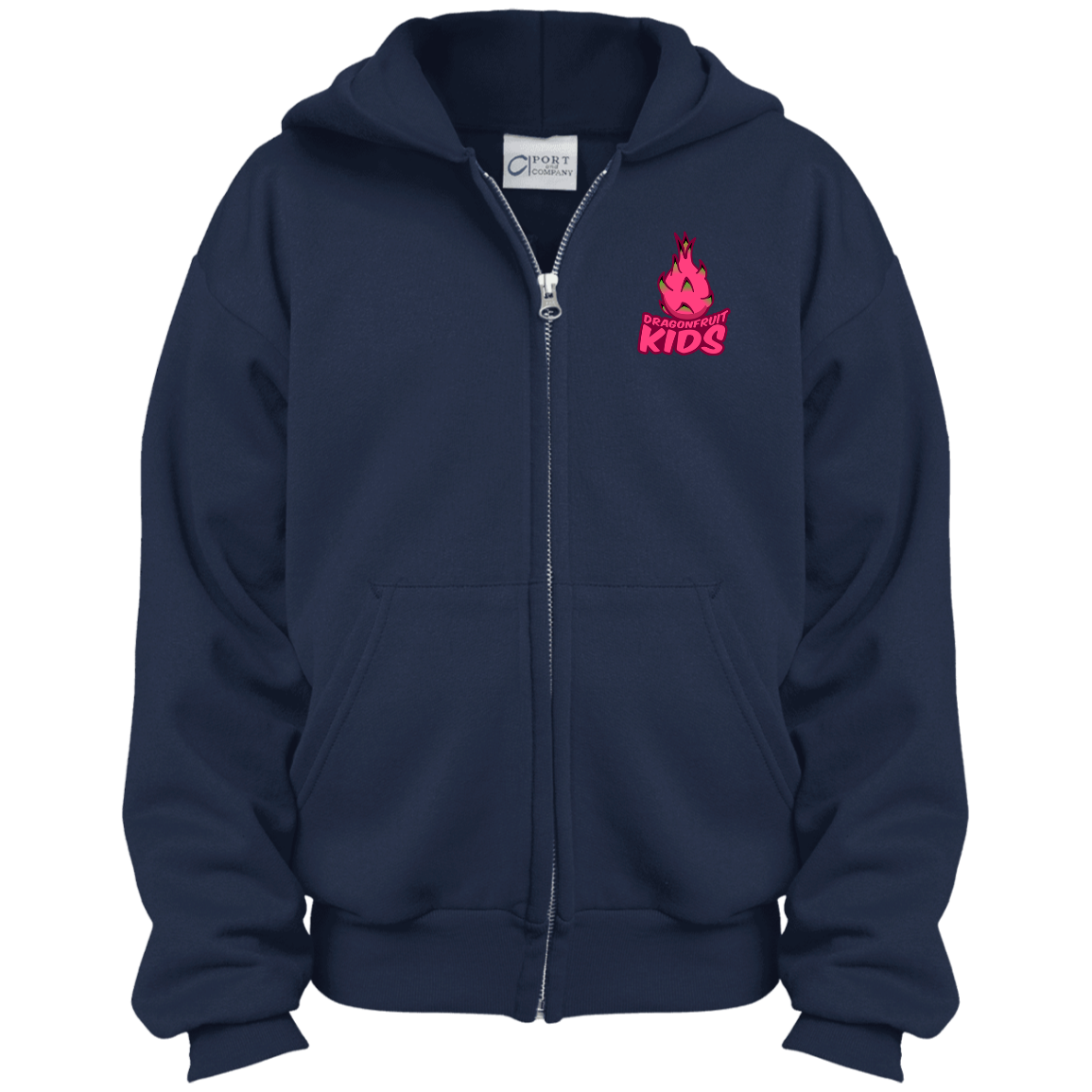 Dragonfruit Kids - PC90YZH Youth Full Zip Hoodie