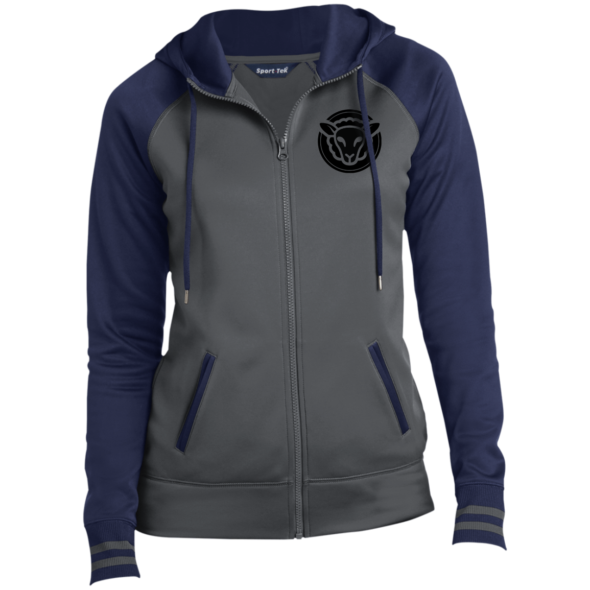 Black Sheep - LST236 Ladies' Sport-Wick® Full-Zip Hooded Jacket