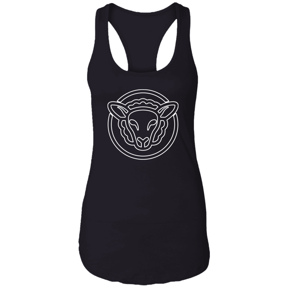 Black Sheep - Ladies Ideal Racerback Tank