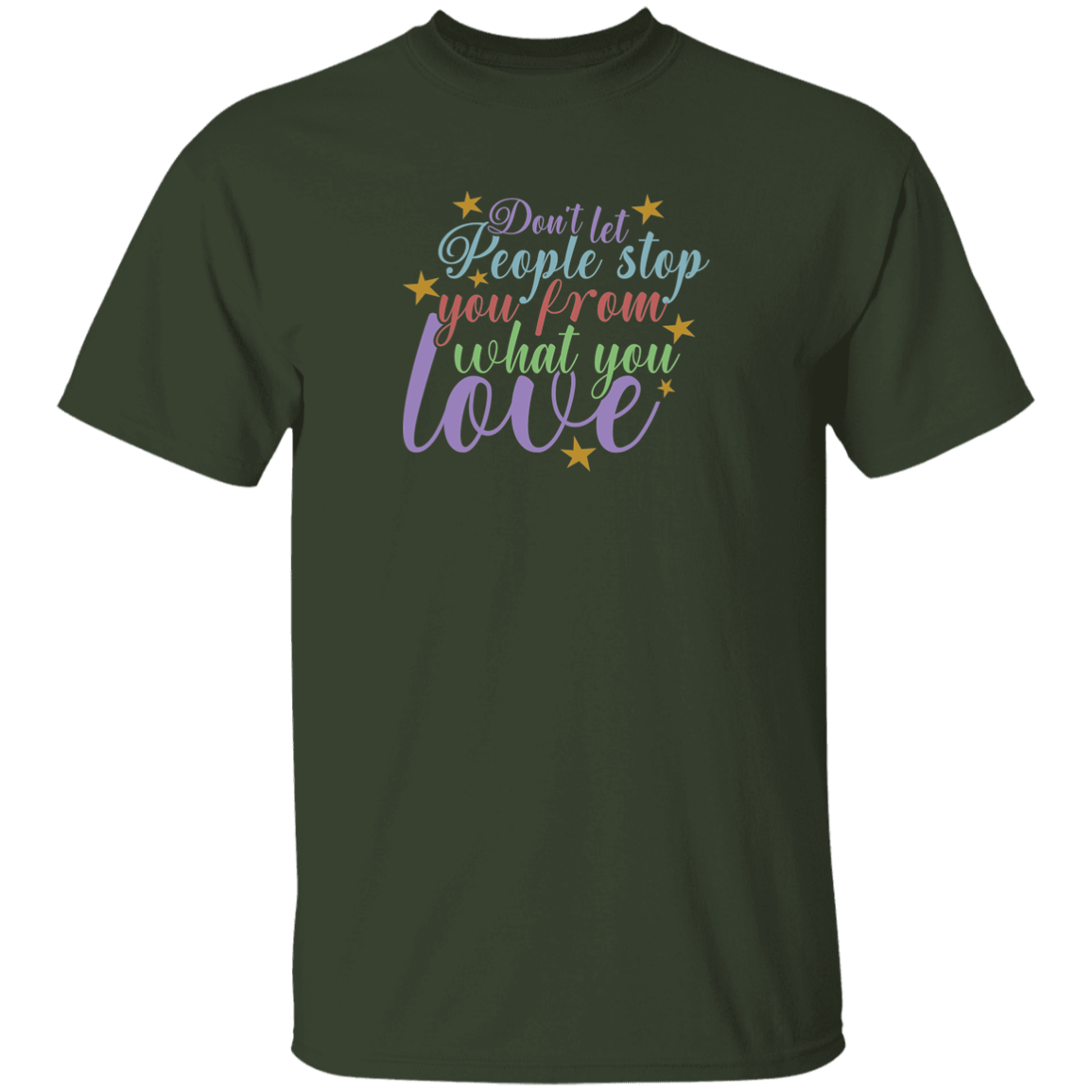 Don't Let People Stop You - G500B Youth 5.3 oz 100% Cotton T-Shirt