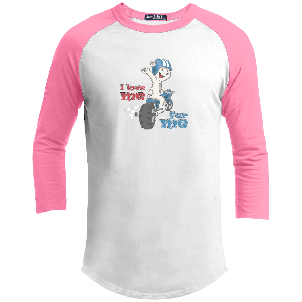 I Love Me For Me - YT200 Youth 3/4 Raglan Sleeve Shirt