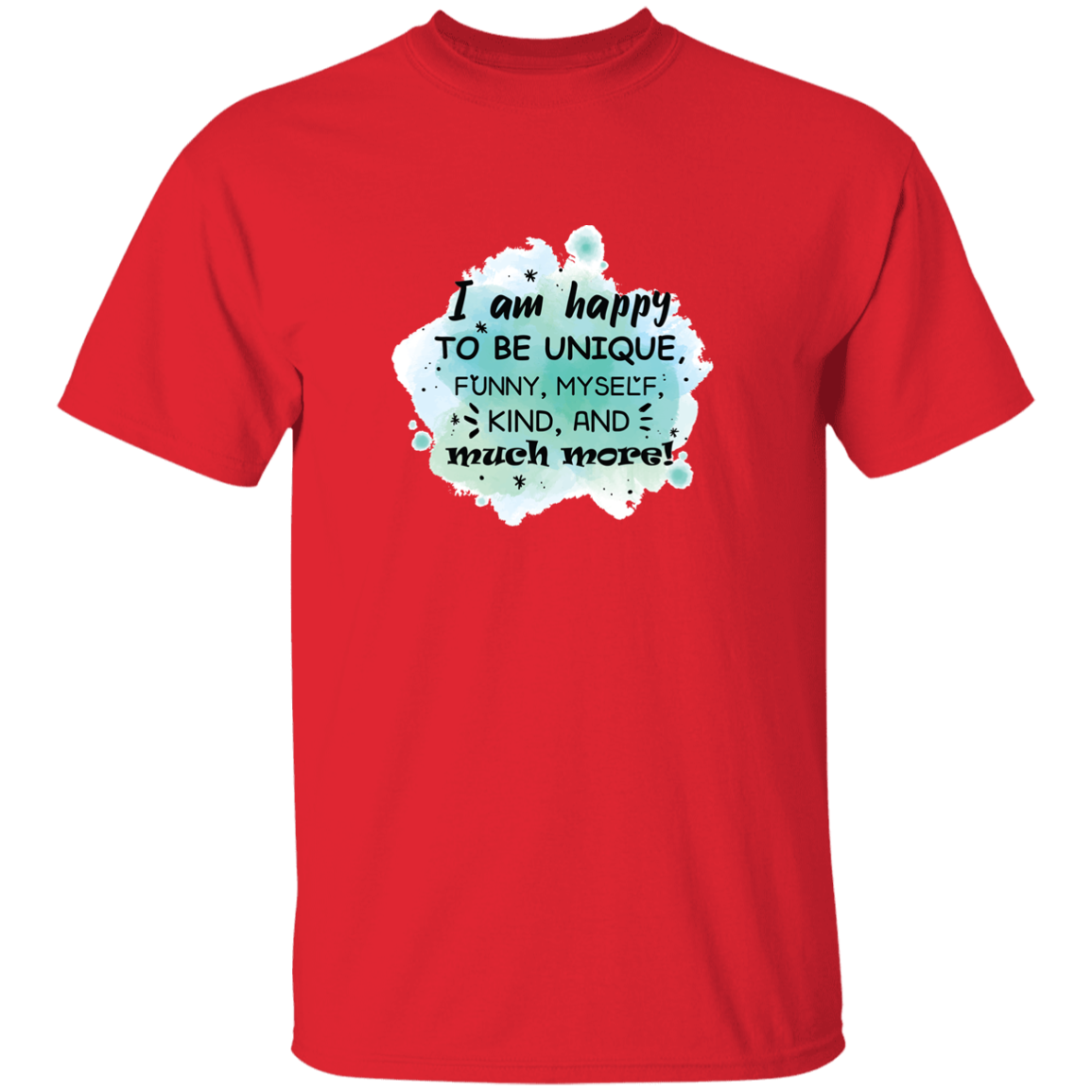 Happy To Be Unique - G500B Youth 5.3 oz 100% Cotton T-Shirt