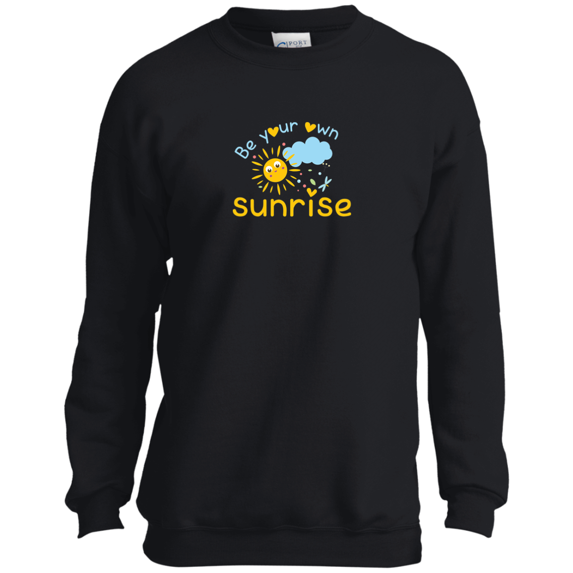 Be Your Own Sunrise - PC90Y Youth Crewneck Sweatshirt