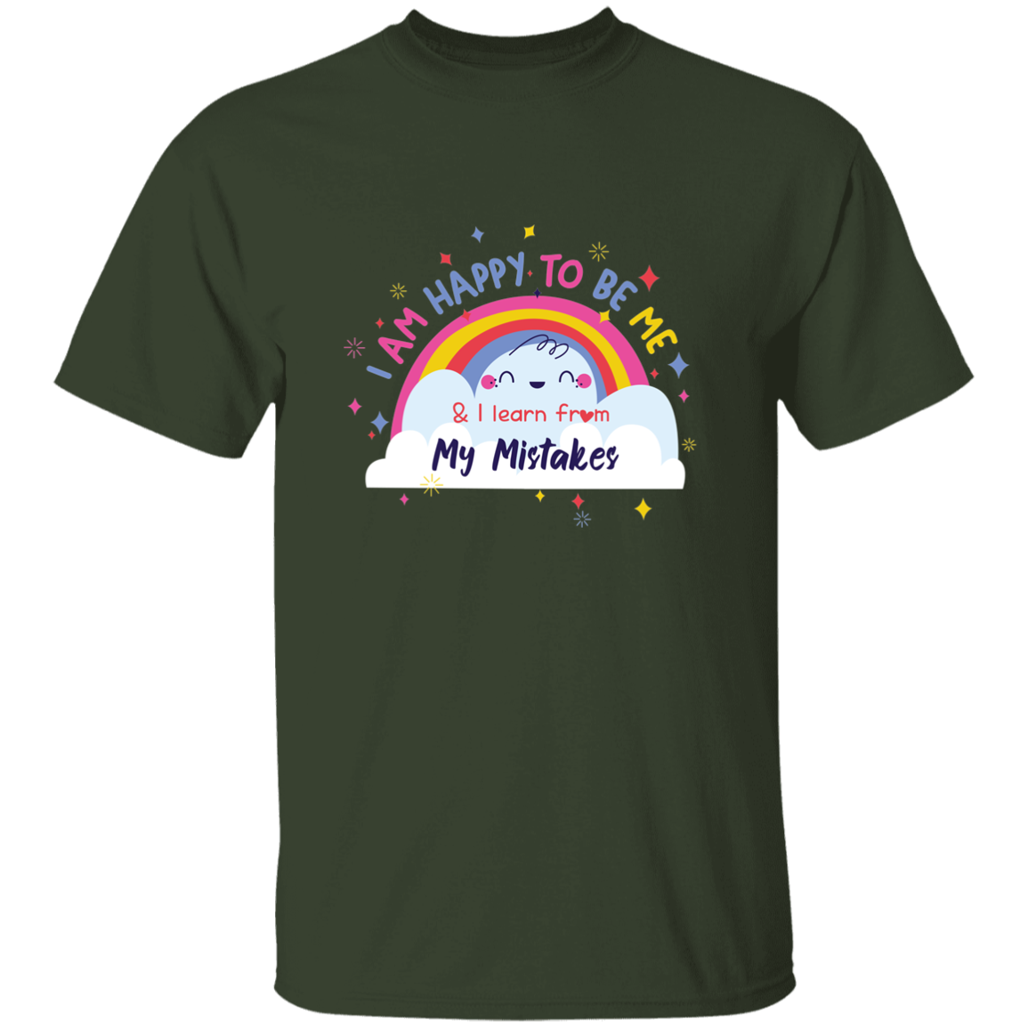 Happy To Be Me - G500B Youth 5.3 oz 100% Cotton T-Shirt
