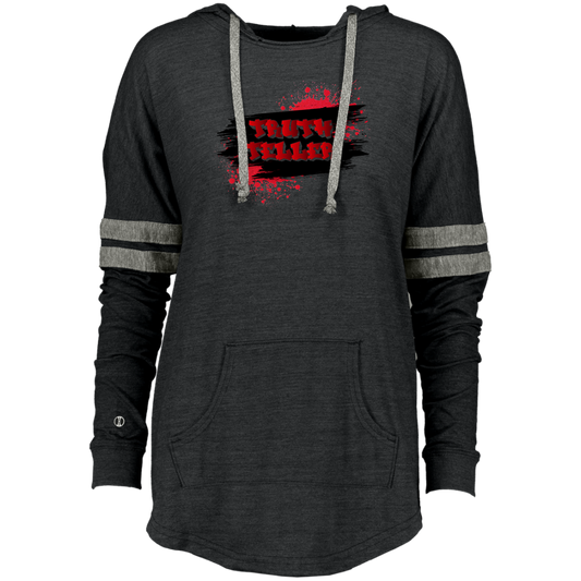 Truth Teller - 229390 Ladies Hooded Low Key Pullover