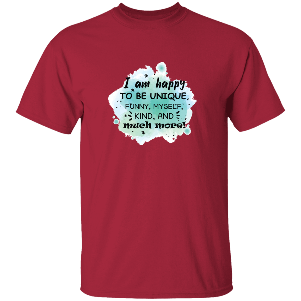 Happy To Be Unique - G500B Youth 5.3 oz 100% Cotton T-Shirt
