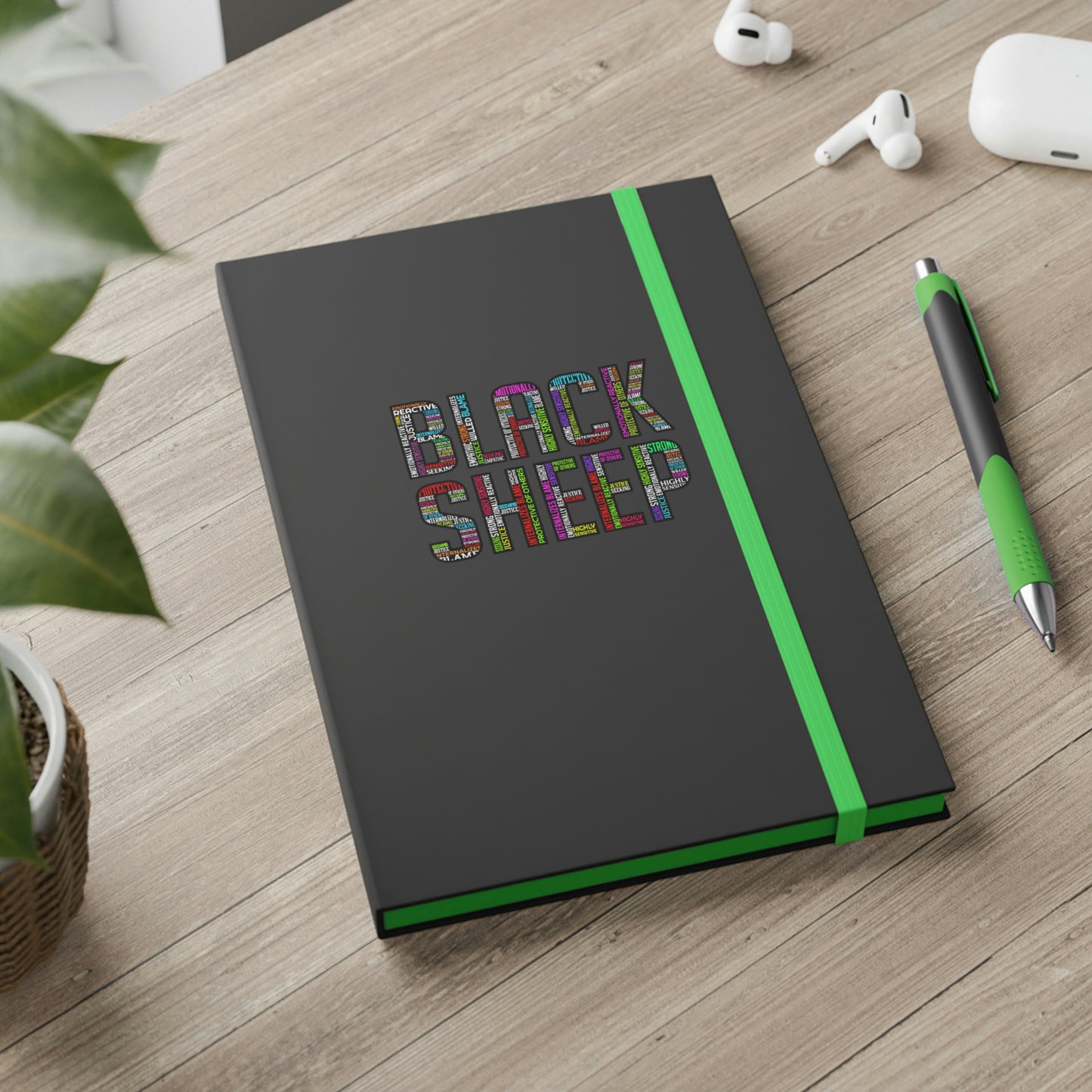 Black Sheep - Color Contrast Notebook - Ruled
