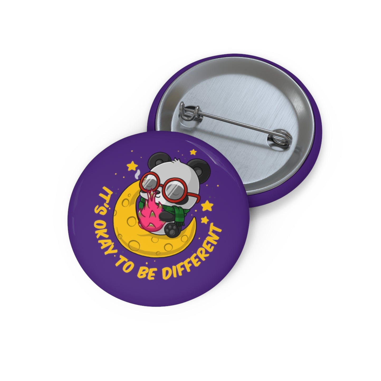 It's Okay To Be Different - Custom Pin Buttons