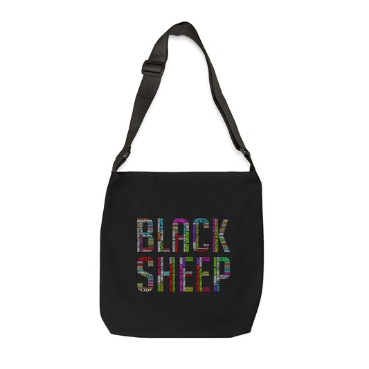 Black Sheep Attributes - Adjustable Tote Bag (AOP)