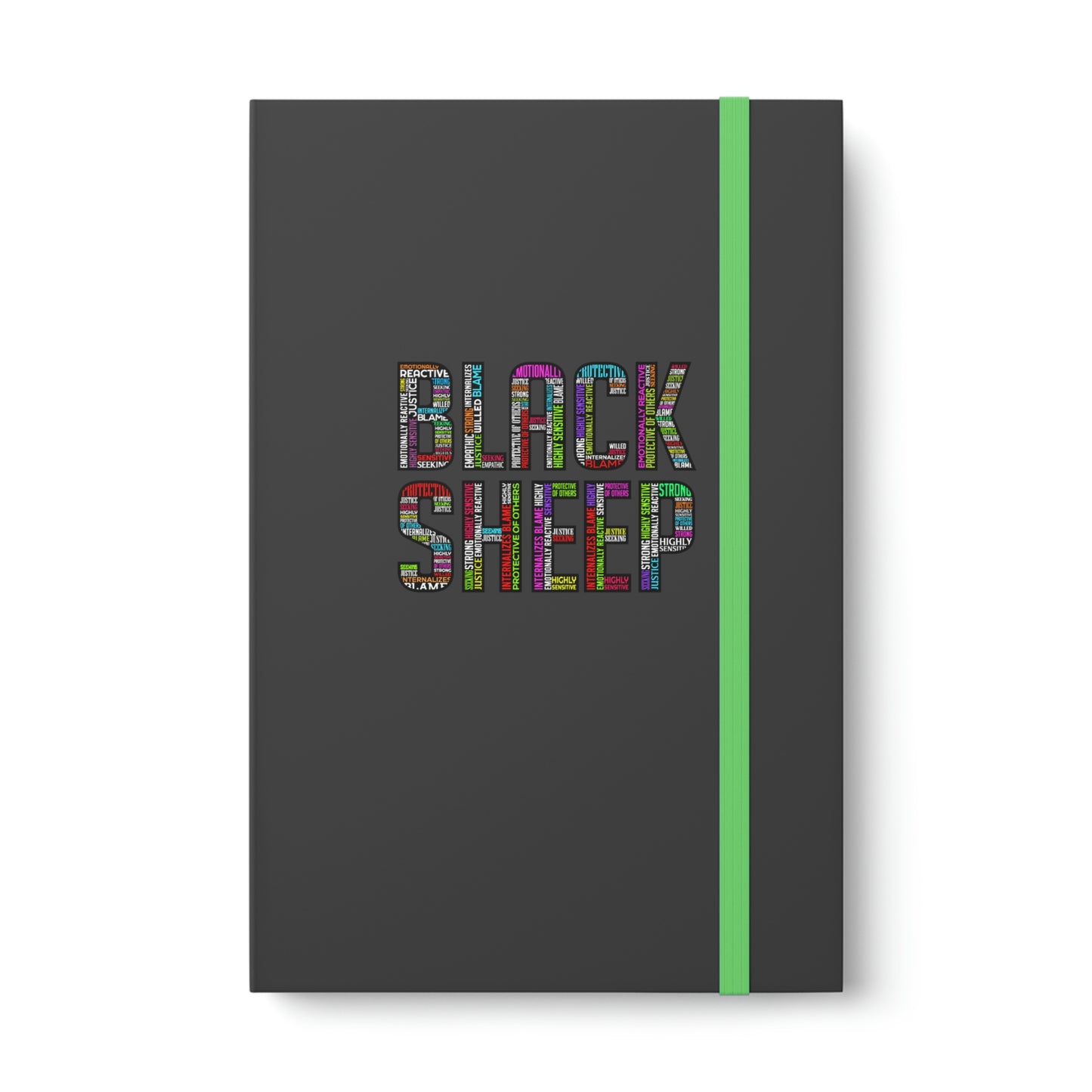 Black Sheep - Color Contrast Notebook - Ruled