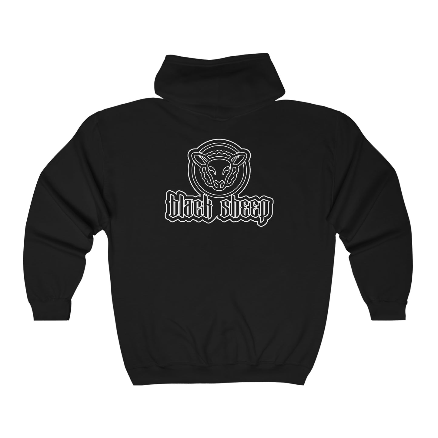 Black Sheep - Unisex Heavy Blend™ Full Zip Hooded Sweatshirt